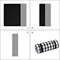 Pikkukuva 5 / 6: Piknikviltti 200x200CM XXL 2-7 henkilölle vedenpitävä rantamatto