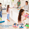 Pikkukuva 5 / 5: Mop-tossut Kengänpäällinen Pölyhöyhenpölytossut Lattianpuhdistus Vihreä