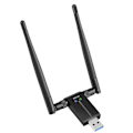 Miniatyrbillede 3 af 3: Trådløs USB WiFi-adapter til pc - 802.11AC 1200 Mbps Dual 5 Dbi