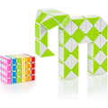 Pikkukuva 3 / 5: CUBIDI Magic Snake 48 palikalla - pulmapeli lapsille ja aikuisille - ihanteellinen