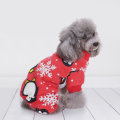 Miniatyrbilde 4 av 6: Xmas Puppy Fleece Pyjamas - Pet Vintergenser - S KLB