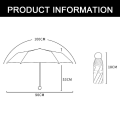 Miniatyrbillede 2 af 5: Foldbar Mini Kompakt Paraply, Lommeparaply til Sol og Regn, Lilla KLB