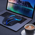 Miniatyrbilde 5 av 8: Kablet USB-mus optisk RGB datamus 1200DPI for kontor
