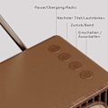 Miniatyrbillede 5 af 8: Retro radio med Bluetooth, FM AM SW køkkenradio retro batteriradio bærbar