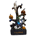 Pikkukuva 1 / 8: Halloween-hartsinen oksapatsas kurpitsavalo pöytä KLB