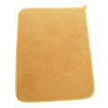 Pikkukuva 1 / 5: Astianpesualusta Mikrokuitu Kuivausmatto Super Absorbent Mikrokuitu Keltainen