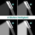 Pikkukuva 2 / 4: Lukulampun kirjanpidike LED-kirjanlamppu kahdella klipsillä ja portaattomasti himmennettävä