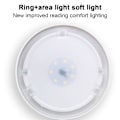 Miniatyrbilde 4 av 6: Leselampe for skrivebord, studentbolig, skrivebord, øyebeskyttelse, lampe, svart