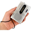 Miniatyrbild 3 av 5: Mini Radio Bärbar BC-R21 Fickradio med Bärrem AM FM Teleskopisk