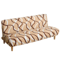 Miniatyrbilde 1 av 5: Armløs sofaovertrekk, stretch sofaoverkast for sovesofa