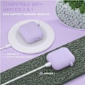 Miniatyrbillede 6 af 7: Airpod-etui, silikone Airpod-etui med lilla