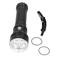 Pikkukuva 3 / 8: 4LED vedenalainen valokuvaus taskulamppu 10000LM IPX8 KLB