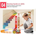 Miniatyrbilde 6 av 6: Domino tog lekesett, Dominoes Rally elektrisk tog med