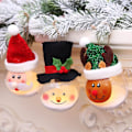 Miniatyrbilde 4 av 5: Jule Snømann Ball Ornamenter Lysende KLB