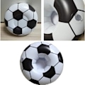 Miniatyrbillede 2 af 6: Oppustelig drikkevareholder 5-pak Fodbold drikkevare pool flydere KLB