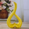 Miniatyrbillede 1 af 3: Hjerteformet kreativ keramisk vase til boligindretning, bryllup, festival, kontorbord