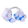 Miniatyrbillede 2 af 8: 1,5 m lang 10 LED silikone natlys kæde i en sød alpaka form KLB