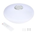 Miniatyrbilde 3 av 8: LED RGB taklampe med Bluetooth-høyttaler for soverom KLB