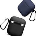 Miniatyrbillede 2 af 7: Airpods skal beskyttende etui er kompatibel med sort/navy blå
