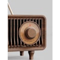 Miniatyrbilde 7 av 8: Retro radio med Bluetooth, FM AM SW kjøkkenradio retro batteriradio bærbar