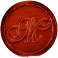 Miniatyrbilde 5 av 5: Retro messinghode trehåndtak alfabet bokstaver initial voks klassisk forseglingsvoks stempel M KLB