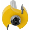 Pikkukuva 3 / 5: 8 mm varrella varustettu olakkeen jyrsin, jyrsin 6 laakerilla useille syvyyksille 28,6 mm, 22,2