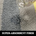 Miniatyrbillede 3 af 5: Badeværelsesløber, skridsikkert mikrofiber bademåtte tæppeløber til badeværelse KLB