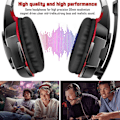 Pikkukuva 3 / 4: Peliheadset Mikrofonilla Basso Stereo Surround - Punainen