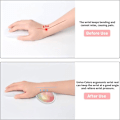 Miniatyrbillede 2 af 5: Ergonomisk silikone håndledsstøtte til mus - Transparent håndledsstøtte - Stil 1