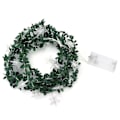 Miniatyrbillede 1 af 8: 20LED fe-lys, femtakket stjerne omkring rattan ledningen KLB