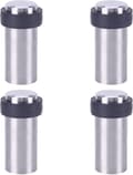 Golv dörrstopp 8 cm rostfritt stål dörrstopp dörrstopp (4-pack)-
