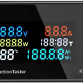 Miniatyrbild 1 av 5: DC Digital Voltmeter Ammeter KWS DC200 10A
