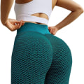 Miniatyrbilde 2 av 4: Berømte leggings, kvinners rumpe løftende yogabukser høye 03 Army Green KLB