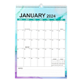 Miniatyrbillede 1 af 5: Vægkalender 2024-2025, januar 2024-juni 2025, 15 x 12, Highlight Fe Style2 KLB