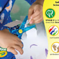 Miniatyrbild 3 av 4: Säkerhetssaxar, konstmaterial för småbarn, 3-pack