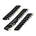 Miniatyrbillede 1 af 7: Universal DC-strømadapter, pakke med 34 DC-adaptere 5,5x2,1mm DC-cylinderforbindelse