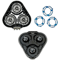 Miniatyrbillede 4 af 5: Philips barbermaskiner S5000 S5370 S5571 S5420 S5140 S5078 - Sort