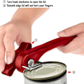 Miniatyrbillede 5 af 5: Sikker dåseåbner, rustfrit stål ergonomisk KLB