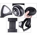 Miniatyrbillede 6 af 8: Bluetooth-headset, Katteøre-headset, Sort