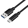 Pikkukuva 1 / 4: Nopea latauskaapeli Type-C datakaapeli 10G 3A suuri virta musta