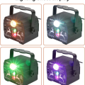 Miniatyrbillede 5 af 7: Feststemningslys, diskokugle mini lydaktiveret DJ diskolys RGB LED blitzlys