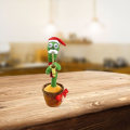 Miniatyrbillede 4 af 5: Jule syngende og dansende kaktus legetøj KLB