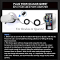 Miniatyrbilde 5 av 7: USB-C Link-kabel 2,1 m Quest 1/2 til PC