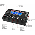 Miniatyrbillede 5 af 5: HTRC B6V2 Lithium-ion-oplader Sort 80W 6A, 1S-6S digital oplader, Til Lipo/Li-ion/LiFe/NiCd/NiMH/LiHV/PB Smart Rc Bilbatteri KLB