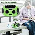Miniatyrbillede 4 af 6: Kurvradio Solradio AM FM, Kurvradio Verdensmodtager, Nødradio, USB