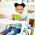 Miniatyrbild 4 av 4: 360 Lärande Kopp, 360 Baby Kopp, BPA-Fri Barnkopp med Handtag, Läckagesäker Magisk Kopp, Diskmaskinssäker, Baby Glas 6 Månader och Uppåt (Grön) KLB