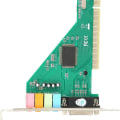 Miniatyrbild 5 av 5: Ljudkort, PCI-ljudkort 4.1-kanals dator stationär