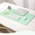 Miniatyrbilde 8 av 8: Bordmatte, skrivebordsmatte, 80 x 40 cm PU bordmatte, bærbar PC