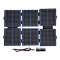 Miniatyrbilde 3 av 8: 30W 5V 12V Solcellelader ETFE Laminat Utendørs Solcelle KLB