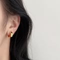 Miniatyrbilde 4 av 5: Gulldråpe øredobber nisjedesign stift øredobber unik temperament stil1 KLB